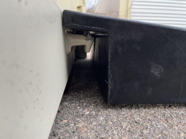 Rubber Wedge Shipping Container Ramps (4 Ramp Set)