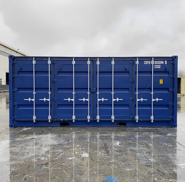 20Ft Shipping Container Open Side/ Full Side Access - Blue