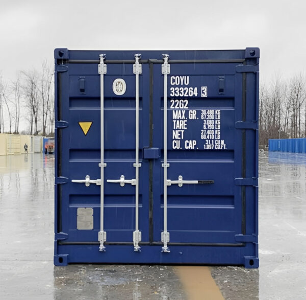 20Ft Shipping Container Open Side/ Full Side Access - Blue
