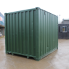 Screen Shot 2025-12-15 at 23.06.10 10ft Used Shipping Container with S1 style doors - Dark Green