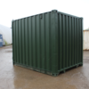 Screen Shot 2025-12-15 at 23.06.21 10ft Used Shipping Container with S1 style doors - Dark Green