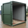 Screen Shot 2025-12-15 at 23.08.02 10ft Used Shipping Container with S1 style doors - Dark Green