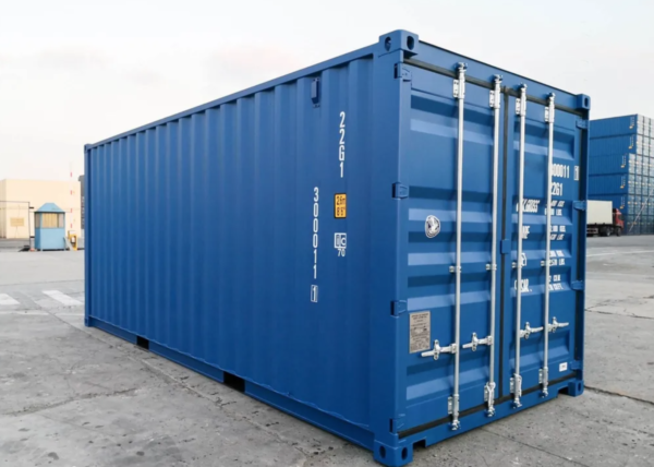 20Ft Single Trip Used Shipping Container - Blue