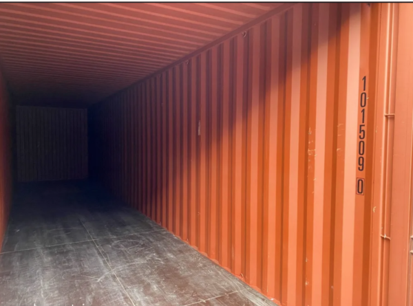 40Ft High Cube Used Shipping Container - Red