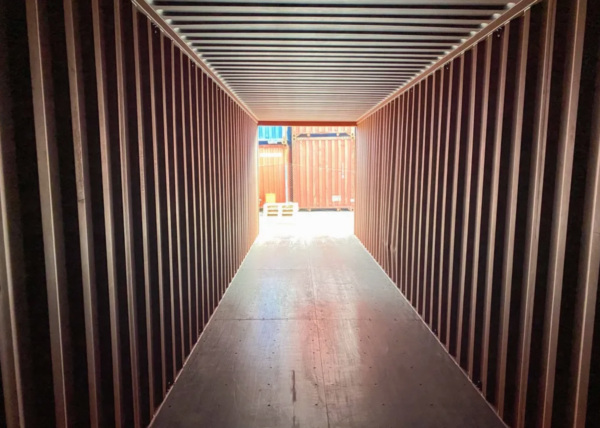 40Ft High Cube Used Shipping Container - Red